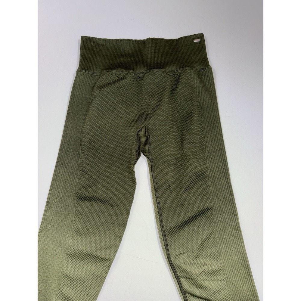PINK Victoria's Secret Active Leggings Women's S Olive Green Seamless High Waist